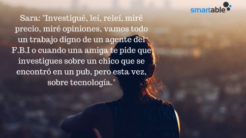 Sara y los smartwatch
